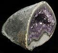 Amethyst Crystal Geode #37737-2